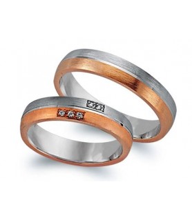 Trauringe mit Diamanten