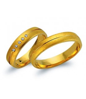 Trauringe mit Diamanten