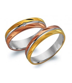 Trauringe mit Diamanten