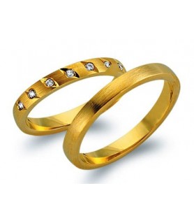 Trauringe mit Diamanten