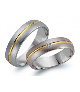 Trauringe mit Diamanten