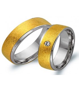 Trauringe mit Diamanten