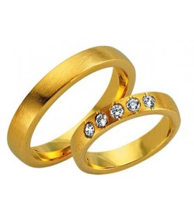 Trauringe mit Diamanten